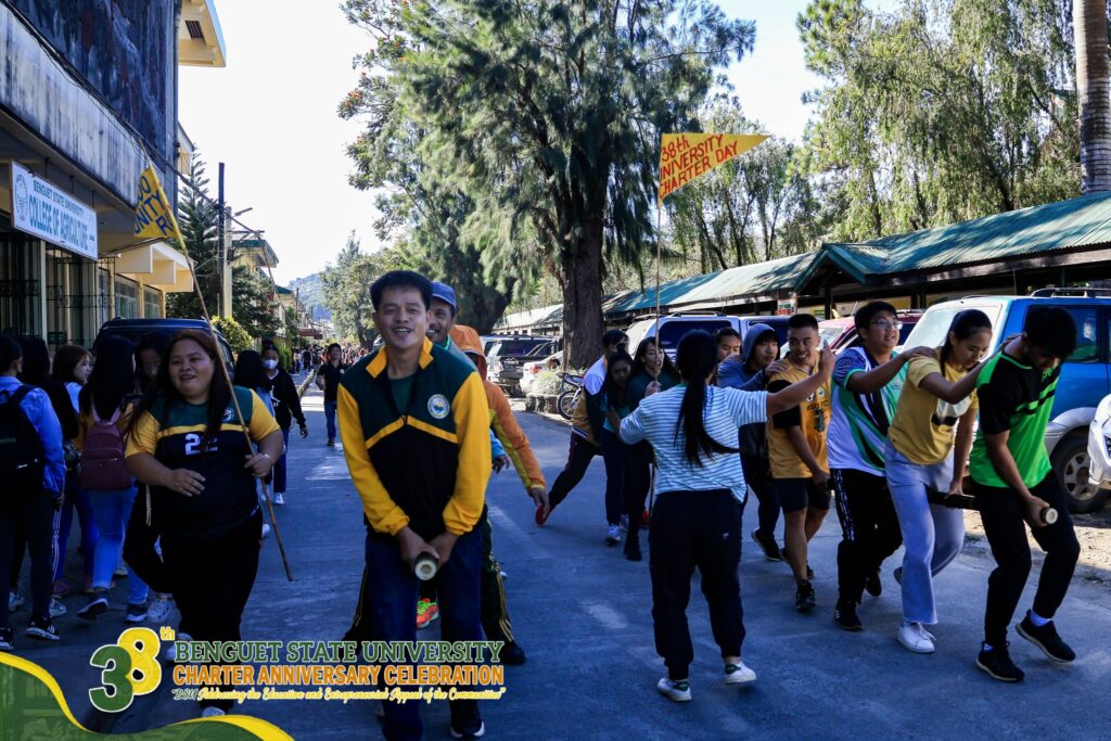 38th Charter Anniversary holds bamboo unity fun run - Benguet State ...